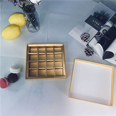 Lightweight Lid Type Chocolate Packaging Box For Holiday Gift