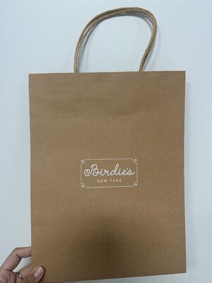 Bon prix Sac en papier kraft personnalisé avec impression de logo disponible en différentes tailles et formes adapté aux besoins de l'emballage de détail en ligne