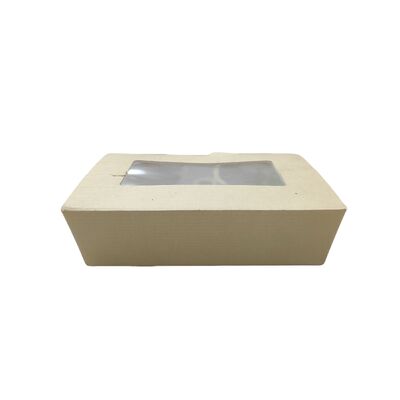 Bon prix Package Boîte en papier avec étiquetage à l'or et options de découpage de fenêtre avec longueur, largeur et hauteur personnalisables en ligne