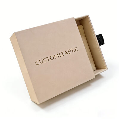 Bon prix Boîte de papier de bijoux personnalisée avec carton gris monté papier spécial estampage à chaud et en relief idéal pour l'emballage d'anneaux colliers et cadeaux online