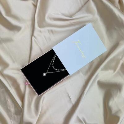 Bon prix Boîte en papier pour bijoux personnalisés fabriquée en carton rigide avec surface laminée mate disponible en style couvercle rabattable, tiroir et boîte en deux parties avec marquage à chaud, gaufrage et impression UV online