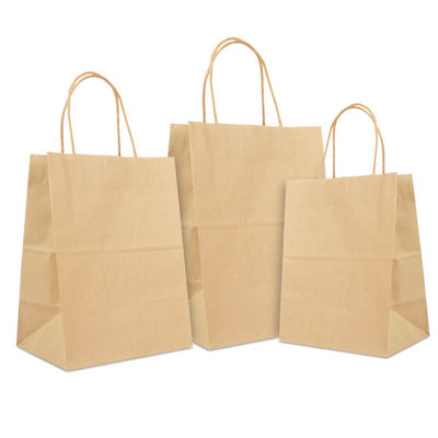 Bon prix Nourriture écologique de sac de papier d'emballage de métier personnalisée avec votre propre logo en ligne
