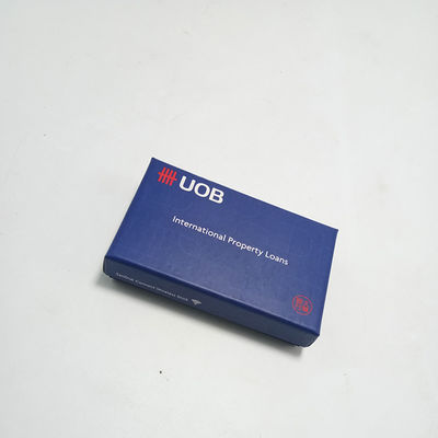 Bon prix Boîte bleue de petite taille d'emballage de couvercle et d'Usb de Bax de base avec l'insertion noire d'EVA en ligne
