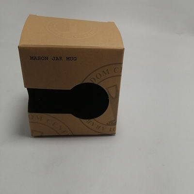 Bon prix boîte d'emballage de papier de 700gsm emballage pour le boîte-cadeau en céramique de tasse avec la fenêtre en ligne