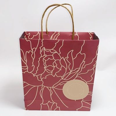 Bon prix Les sacs de papier de couleur claire de marchandises tiennent le sac de papier d'emballage écologique en ligne