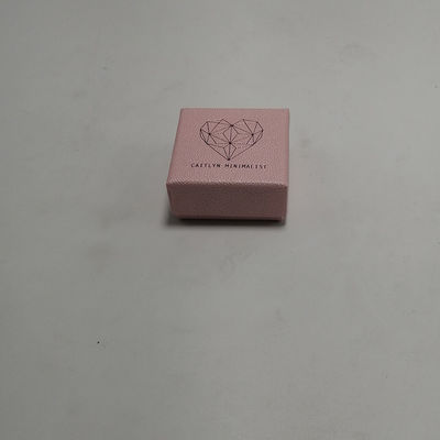 Bon prix Panneau blanc de boîte-cadeau rigides de fantaisie de rose de boîte de papier de paquet de bijoux à l'intérieur en ligne