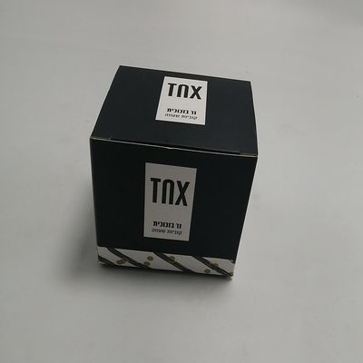 Bon prix Boîtes en carton personnalisées blanches de boîte de papier de carte pour le paquet de bougie de soja en ligne