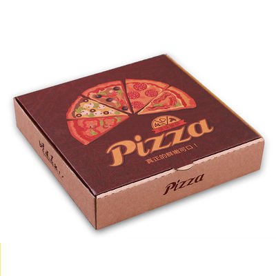 Bon prix Le chocolat rigide réutilisable enferme dans une boîte les boîtes de papier d'emballage de pizza de nourriture de carton en ligne