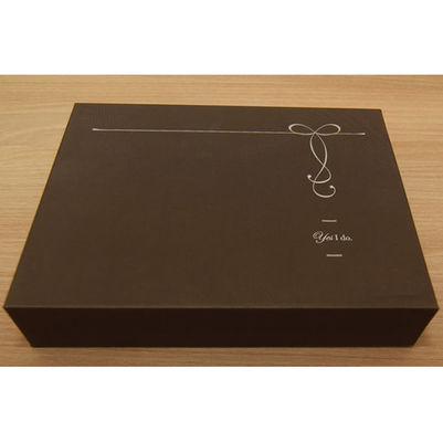 Bon prix LOGO gris d'impression de boîte de tiroir de papier d'emballage de couleur de boîte de papier de paquet de poche en ligne