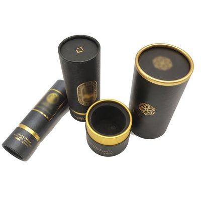 Bon prix Boîtes de papier de cadeau rond de boîte de bouteille de parfum de boîte d'emballage de cylindre de carton en ligne