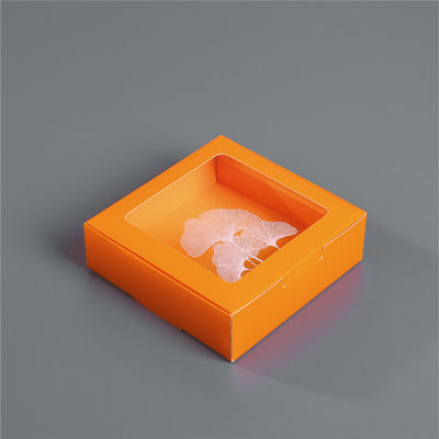 Bon prix Boîte d'emballage de boulangerie de caisses d'emballage de cadeau de mariage avec la fenêtre claire de PVC en ligne