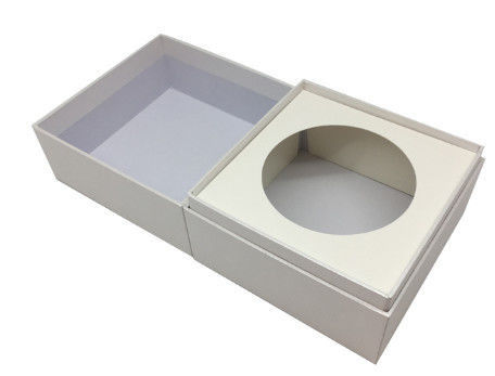 Bon prix Boîte de papier de paquet d'Art Paper Lid And Base pour le paquet de gâteau en ligne