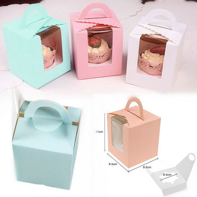 Bon prix Boîte en carton de gâteau de petit pain en ligne