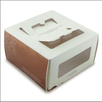 Bon prix Boîte en carton adaptée aux besoins du client de gâteau en ligne