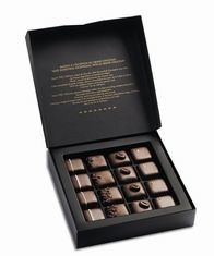 Bon prix Boîte de papier ondulée de carte noire en ligne