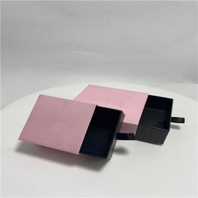 Bon prix Graver fait main ouvrent la boîte rose d'emballage de bijoux de rectangle en ligne