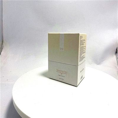 Bon prix Boîte de papier cosmétique de couvercle moyen de place pour la crème de visage de magasin en ligne