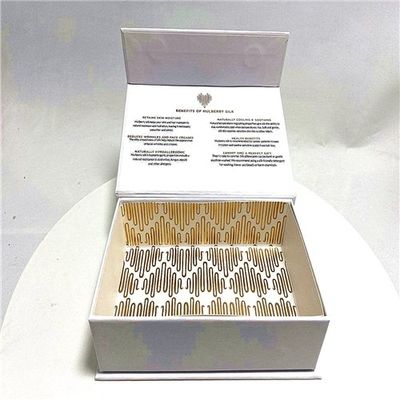 Bon prix Type blanc boîte de papier cosmétique de livre de capacité élevée de soin personnel en ligne