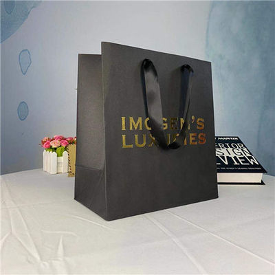 Bon prix Logo Custom Printed Paper Bags recyclable pour des achats en ligne